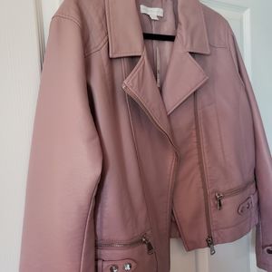 Faux Leather Jacket